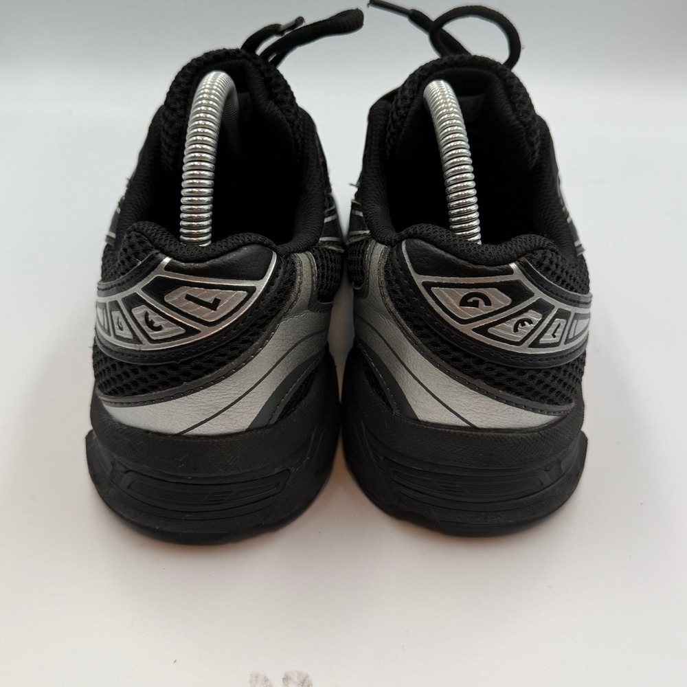 Asics Gel-1130 Kids Running Shoes Black Silver US 6 Kids or US 7.5 W - Picture 6 of 9